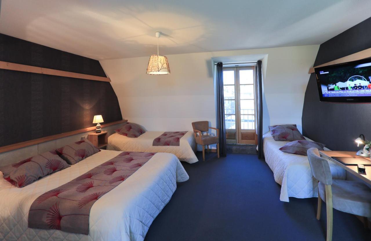 Logis Hotel Restaurant & Spa Les Remparts Салер Экстерьер фото