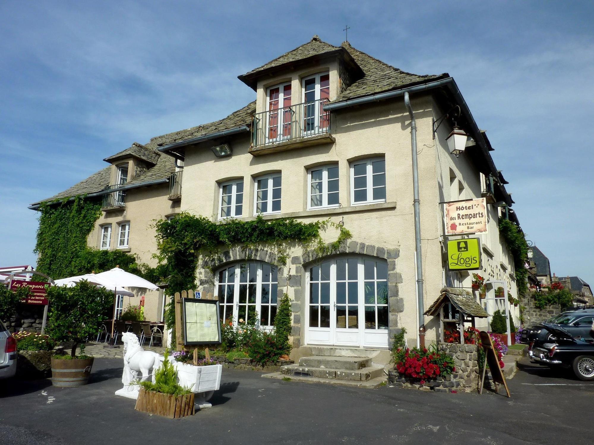 Logis Hotel Restaurant & Spa Les Remparts Салер Экстерьер фото